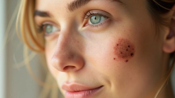 Éliminer un point noir incrusté pour une peau saine